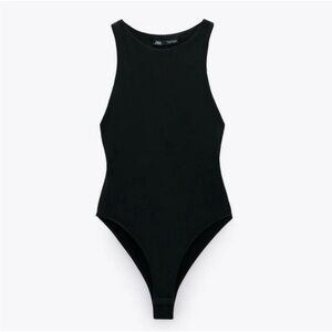 Zara Classic Black Bodysuit